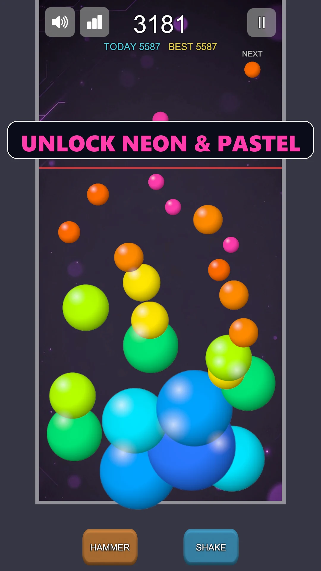 Color Drop: Ball Merge Puzzle screenshot