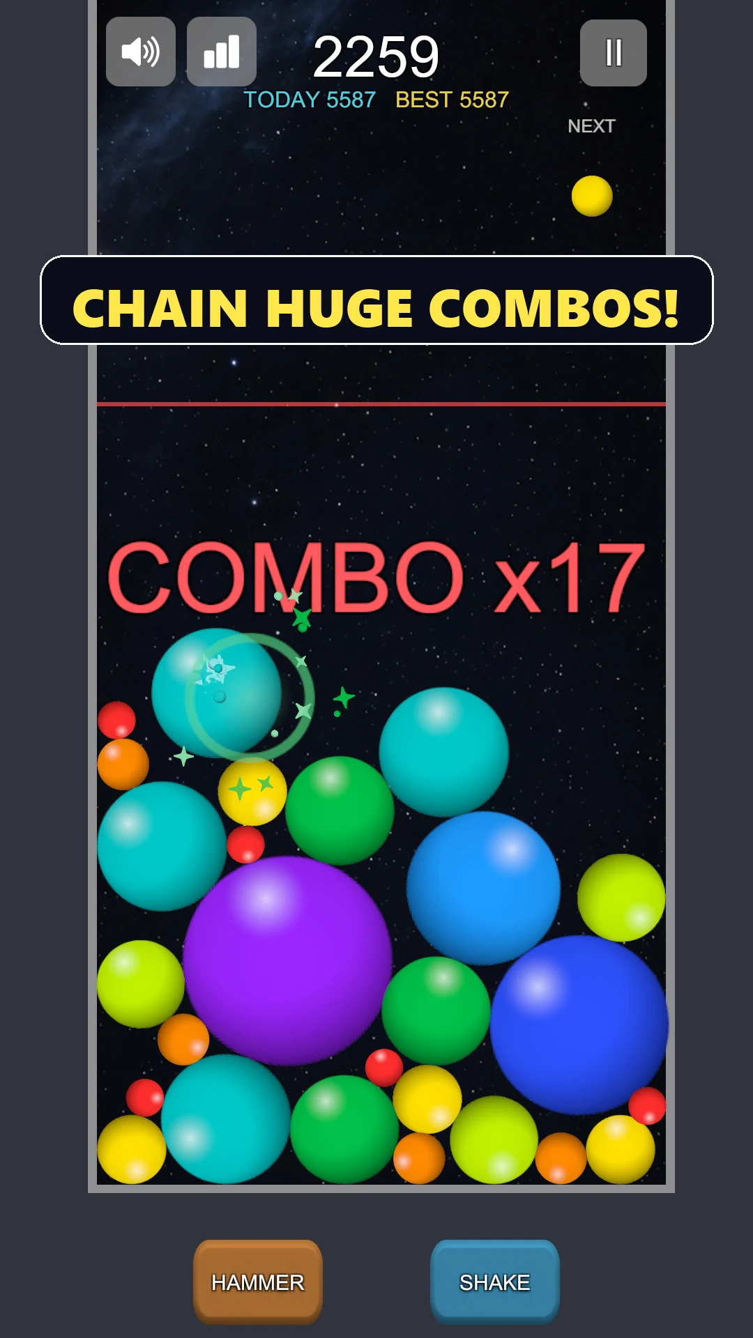 Color Drop: Ball Merge Puzzle screenshot